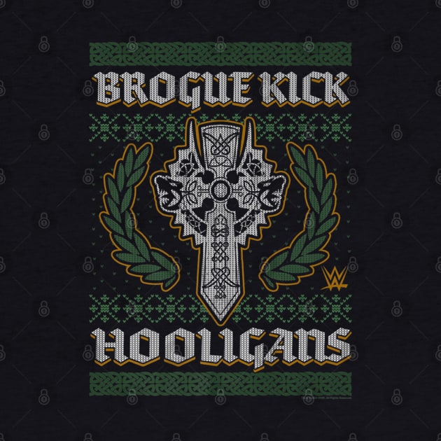 Sheamus Brogue Kick Hooligans Christmas Ugly by Holman